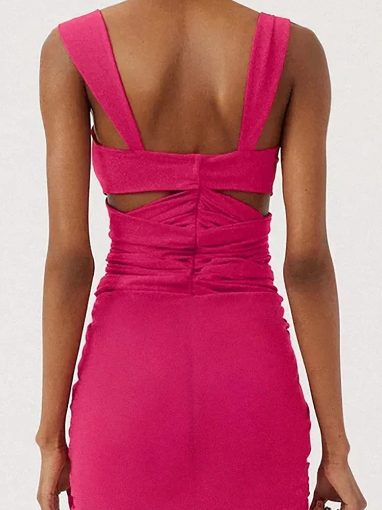 3D Floral Cutout Strappy Swimsuit Set - Image 3