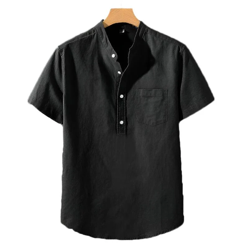 Camisa em Mistura de Poliéster - Gola Alta - Image 4