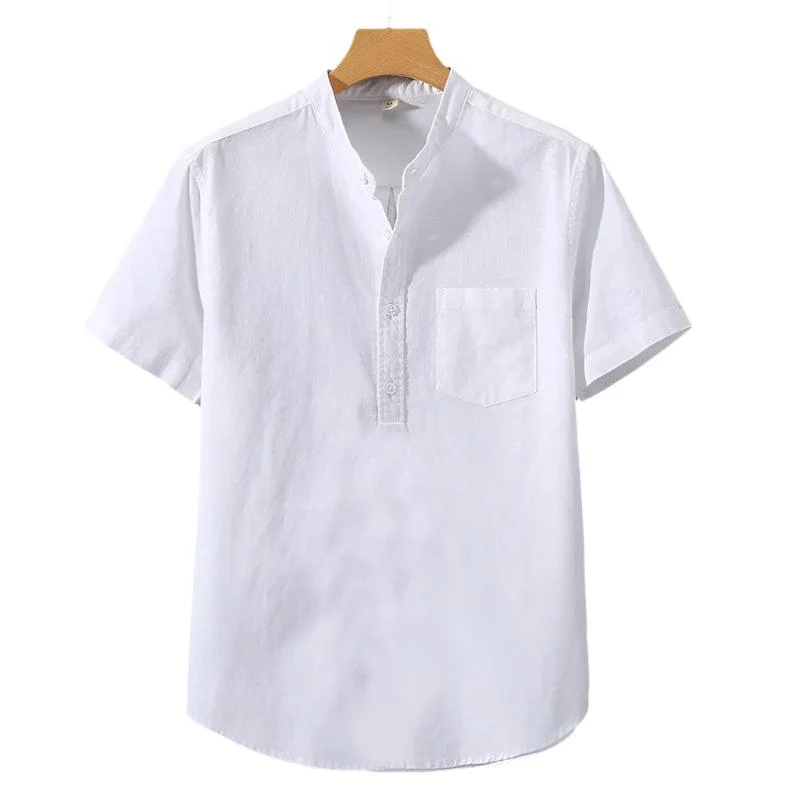 Camisa em Mistura de Poliéster - Gola Alta - Image 5