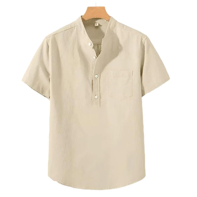 Camisa em Mistura de Poliéster - Gola Alta - Image 7