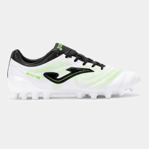 Chuteiras Score 25 relva artificial AG branco preto