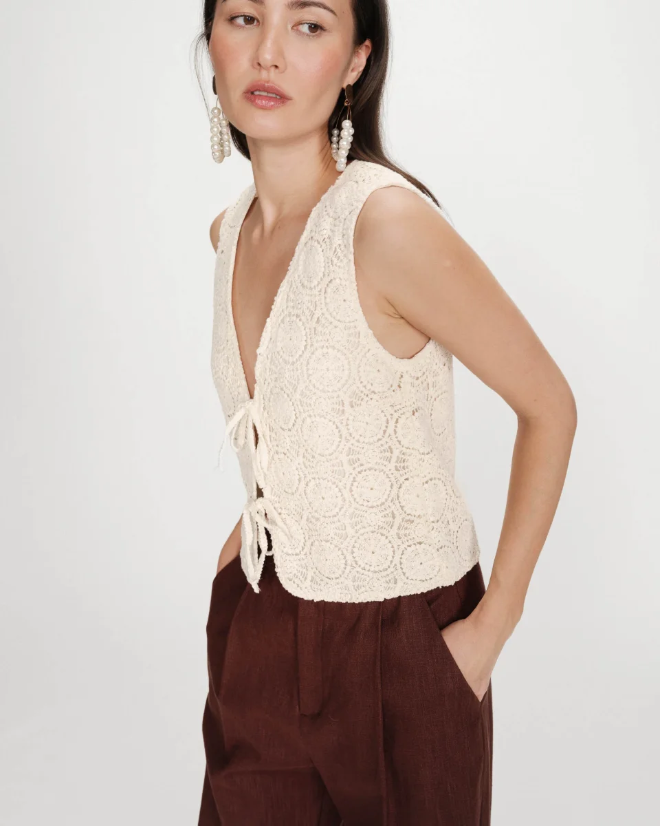 Colete de crochet VONY GRACE&MILA - Image 6