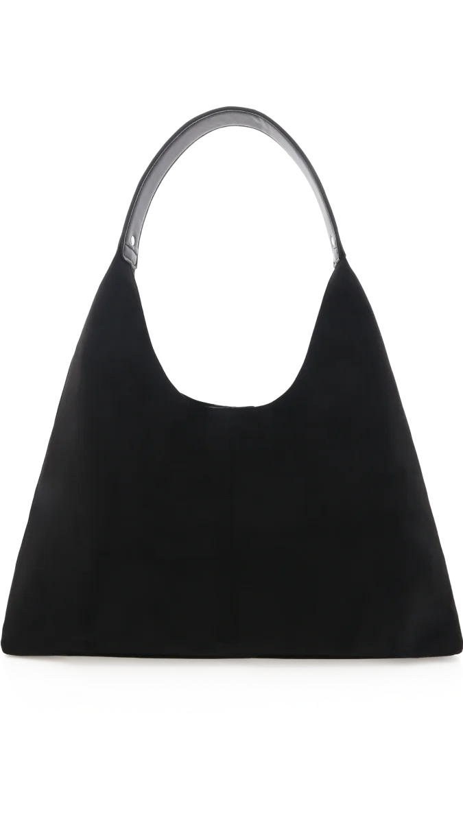 Bolsa de Ombro Tammy - Suede Preto - Image 4