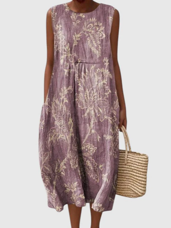 Vietnam | Vestido de Algodão Elegante