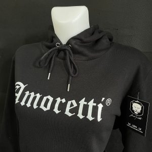 Sweatshirt Preta Amoretti Rapariga