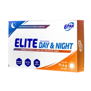 Multivitamínico Elite Dia e Noite 60caps 6PAK Nutrition